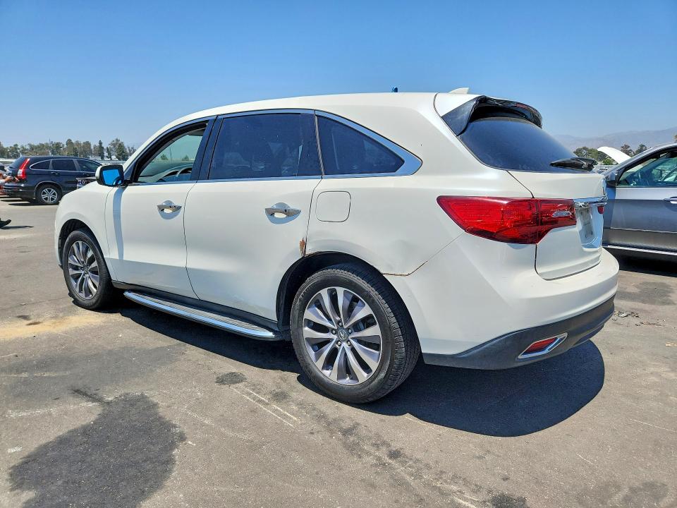 2014 Acura Mdx მანქანა იყიდება აუქციონზე, vin: 5FRYD3H66EB011934, აუქციონის ნომერი: 58068296