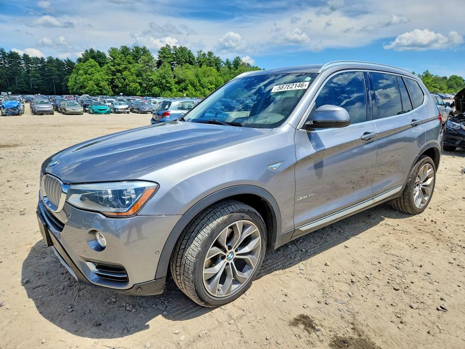 Продажа на аукционе авто 2016 Bmw X3, vin: 5UXWX7C58G0R18304, номер лота: 58782146
