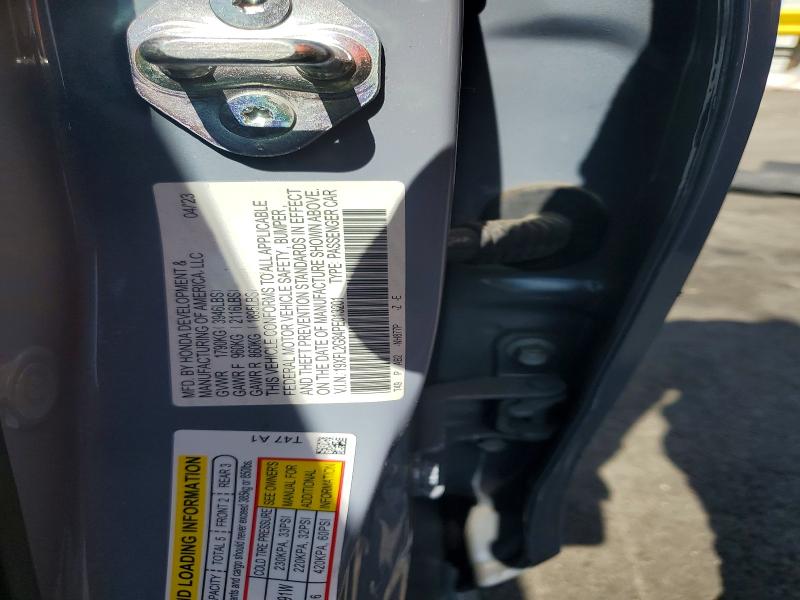 Продаж на аукціоні авто 2023 Honda Civic, vin: 19XFL2G84PE013201, номер лоту: 57629896