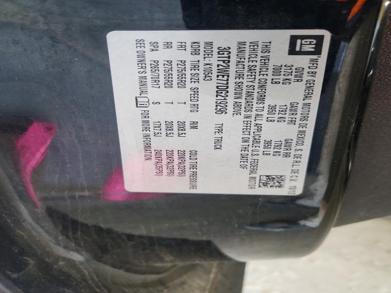Продажа на аукционе авто 2013 Gmc Sierra, vin: 3GTP2WE77DG219296, номер лота: 55916896