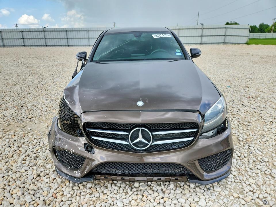 57251186 :رقم المزاد ، 55SWF4JB0HU224543 vin ، 2017 Mercedes-benz C مزاد بيع