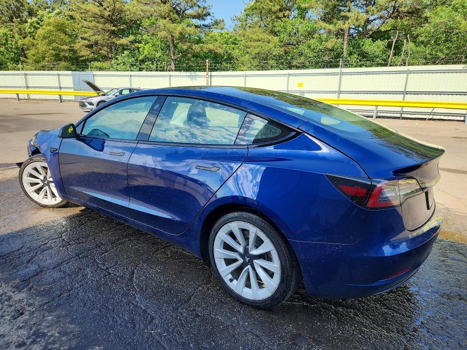 2022 Tesla Model 3 მანქანა იყიდება აუქციონზე, vin: 5YJ3E1EA9NF371320, აუქციონის ნომერი: 55988246