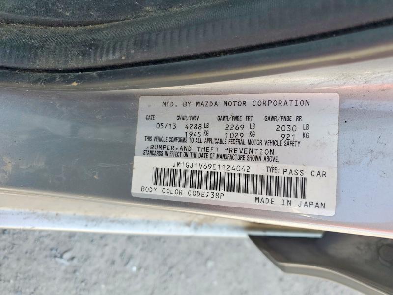 Продажа на аукционе авто 2014 Mazda 6, vin: JM1GJ1V69E1124042, номер лота: 58793276