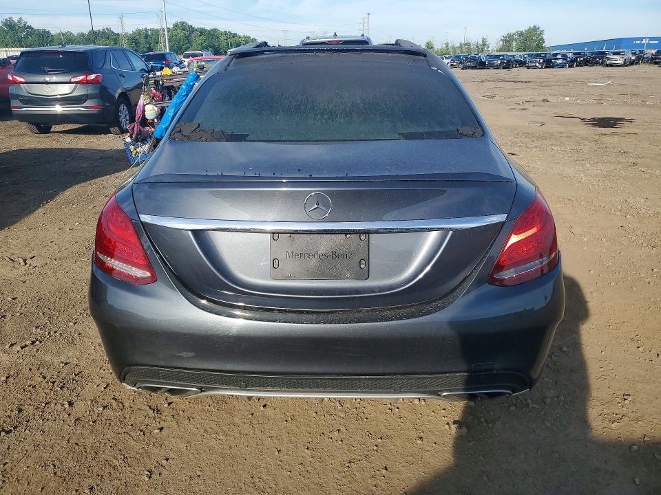 56095406 :رقم المزاد ، 55SWF6EB5GU130498 vin ، 2016 Mercedes-benz C مزاد بيع