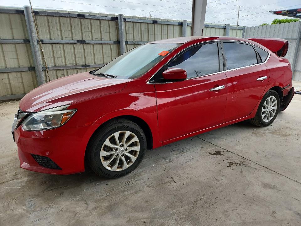 55954616 :رقم المزاد ، 3N1AB7APXKL610693 vin ، 2019 Nissan Sentra مزاد بيع
