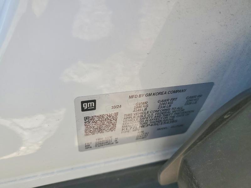 56156366 :رقم المزاد ، KL77LHEP4SC154395 vin ، 2025 Chevrolet Trax مزاد بيع