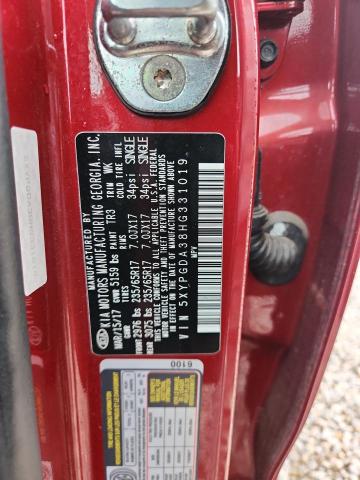Продажа на аукционе авто 2017 Kia Sorento, vin: 5XYPGDA38HG331019, номер лота: 58384746