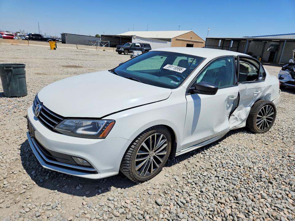 2016 Volkswagen Jetta მანქანა იყიდება აუქციონზე, vin: 3VWB17AJ2GM419994, აუქციონის ნომერი: 59118996