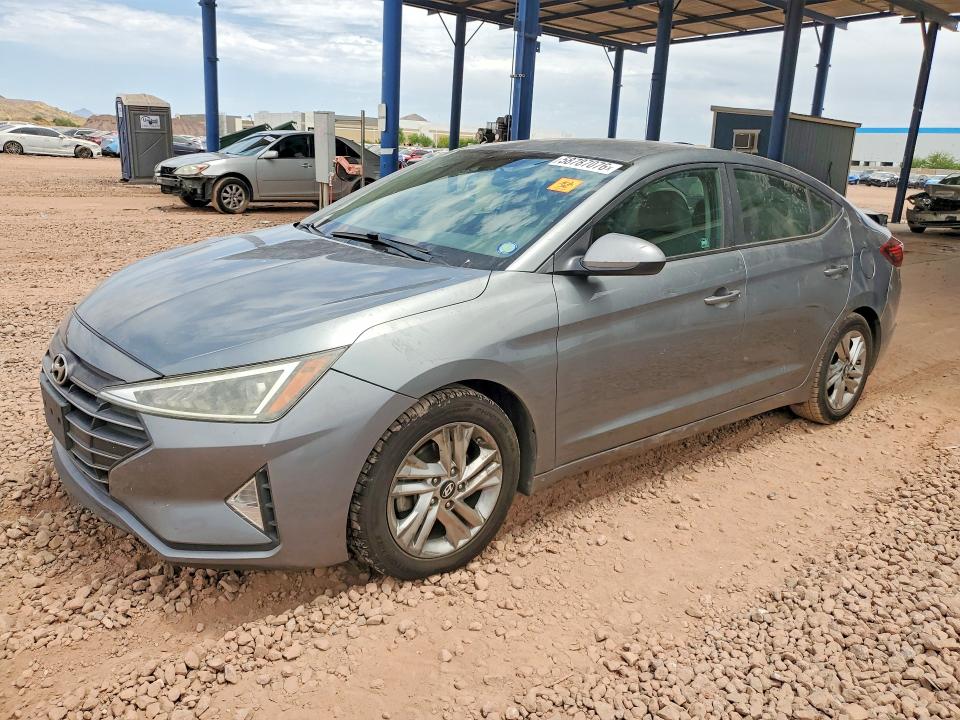 2019 Hyundai Elantra მანქანა იყიდება აუქციონზე, vin: KMHD84LF0KU768991, აუქციონის ნომერი: 58787076