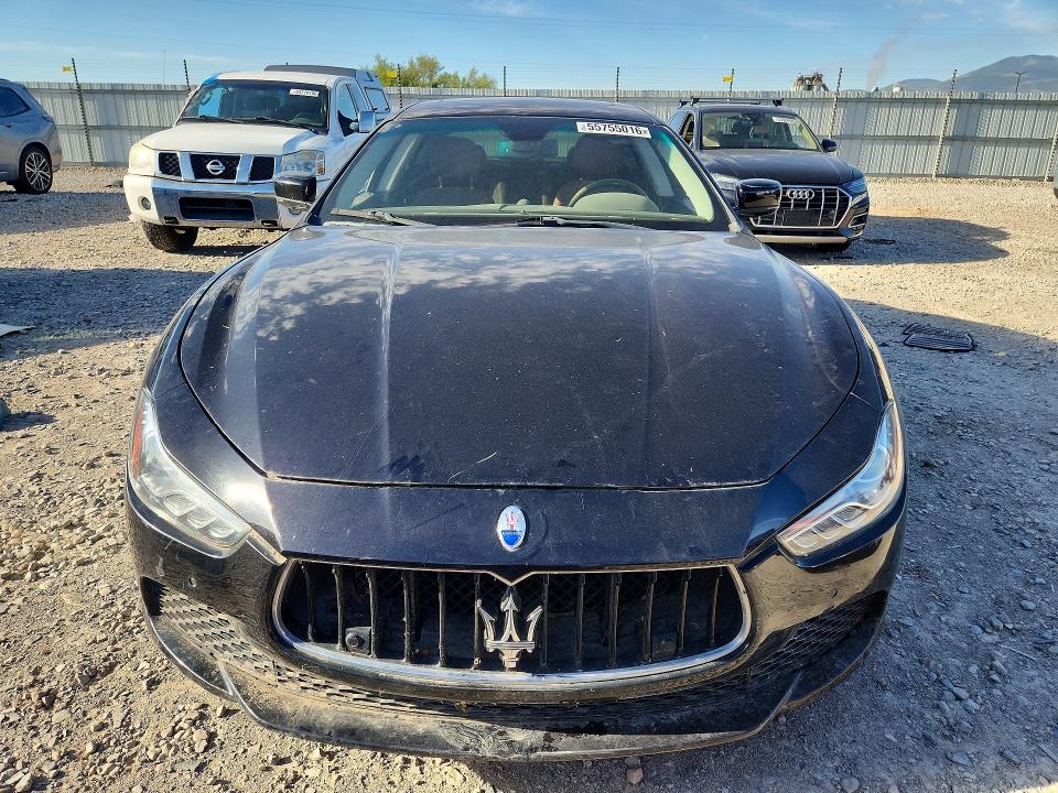55755016 :رقم المزاد ، ZAM57RTA0F1135343 vin ، 2015 Maserati Ghibli مزاد بيع