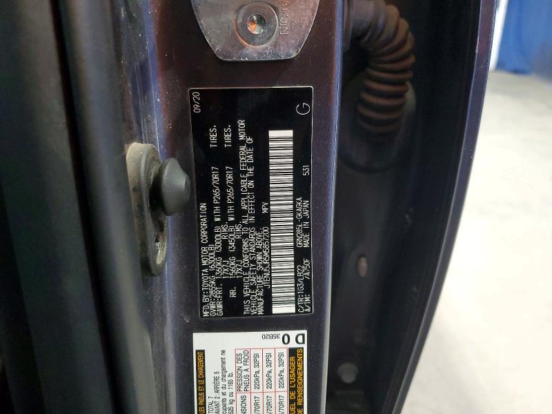 Продажа на аукционе авто 2021 Toyota 4runner, vin: JTENU5JR5M5857200, номер лота: 58889476