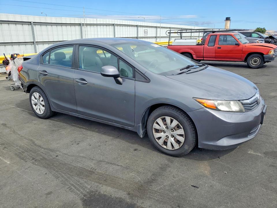 2012 Honda Civic მანქანა იყიდება აუქციონზე, vin: 19XFB2F52CE097748, აუქციონის ნომერი: 59115916