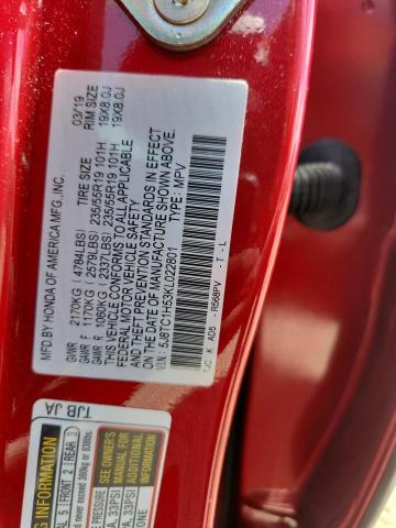 Aukcja sprzedaży 2019 Acura Rdx, vin: 5J8TC1H53KL022801, numer aukcji: 55164936