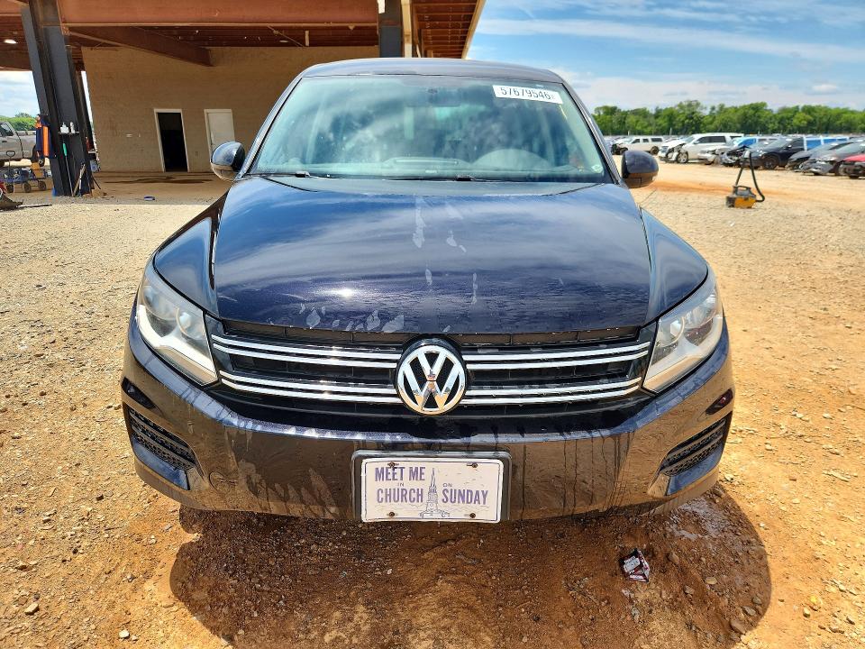 57679546 :رقم المزاد ، WVGBV3AX6EW550861 vin ، 2014 Volkswagen Tiguan مزاد بيع