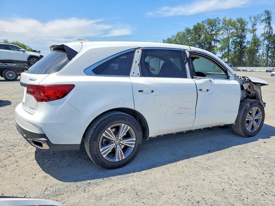 2020 Acura Mdx მანქანა იყიდება აუქციონზე, vin: 5J8YD4H31LL050651, აუქციონის ნომერი: 58738856