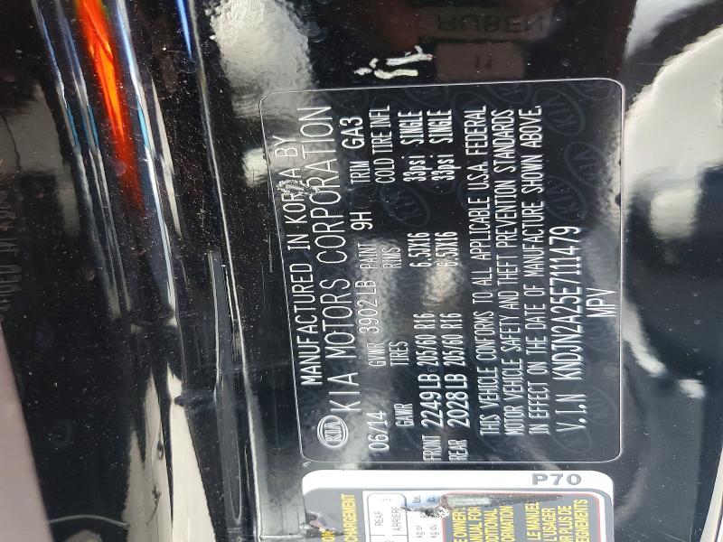 Aukcja sprzedaży 2014 Kia Soul, vin: KNDJN2A25E7111479, numer aukcji: 56445976