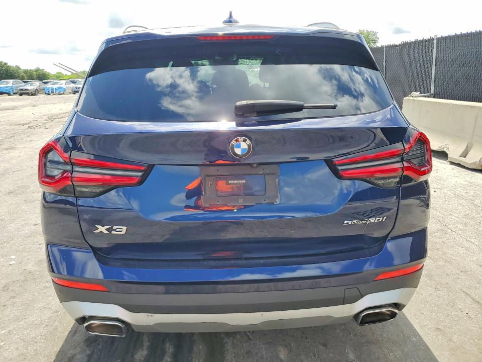 Aukcja sprzedaży 2022 Bmw X3, vin: 5UX43DP05N9J34543, numer aukcji: 57551836