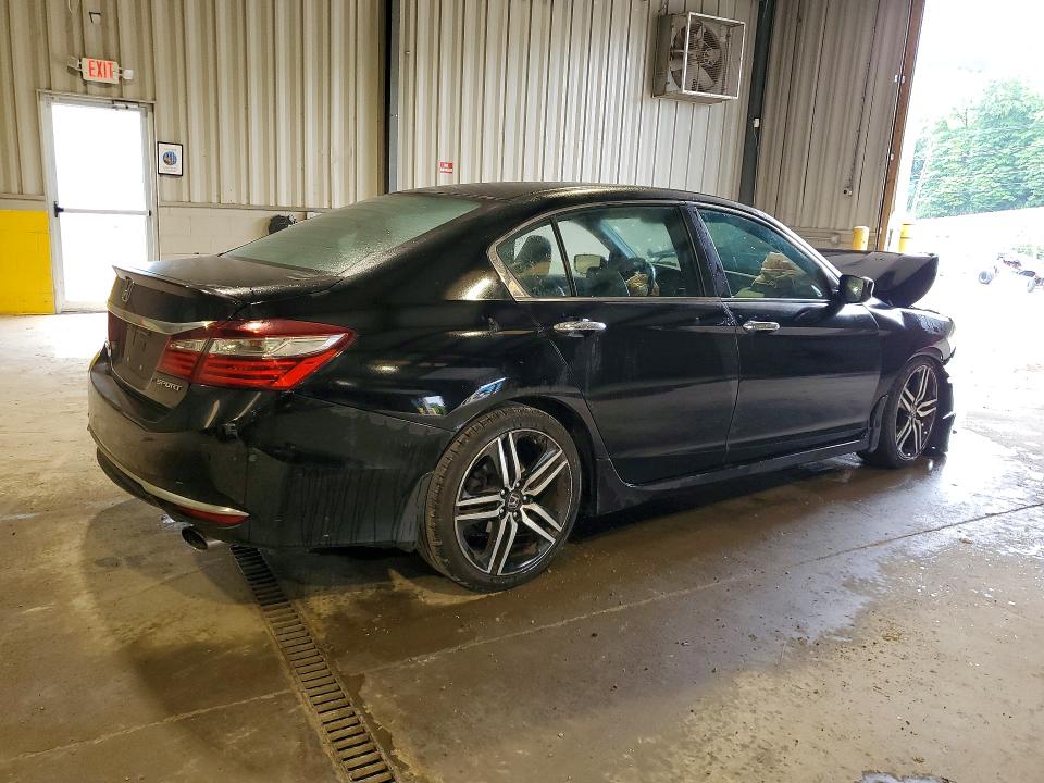 2016 Honda Accord მანქანა იყიდება აუქციონზე, vin: 1HGCR2F52GA129865, აუქციონის ნომერი: 58788336