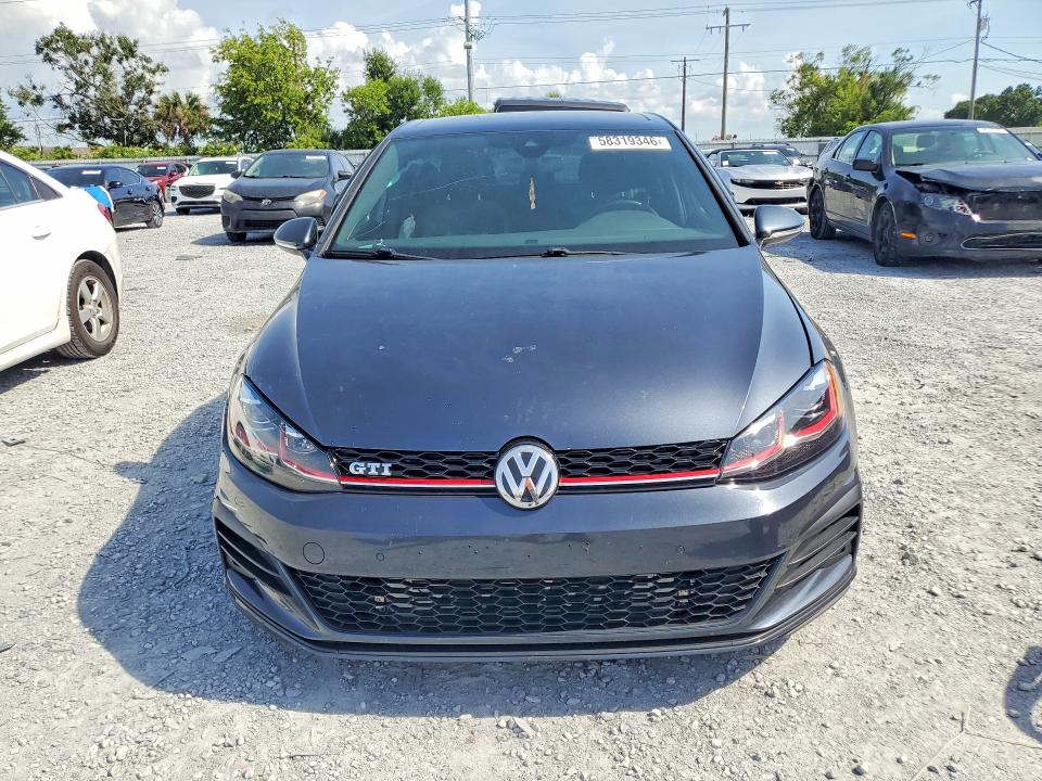 2018 Volkswagen Gti მანქანა იყიდება აუქციონზე, vin: 3VW447AUXJM297161, აუქციონის ნომერი: 58319346
