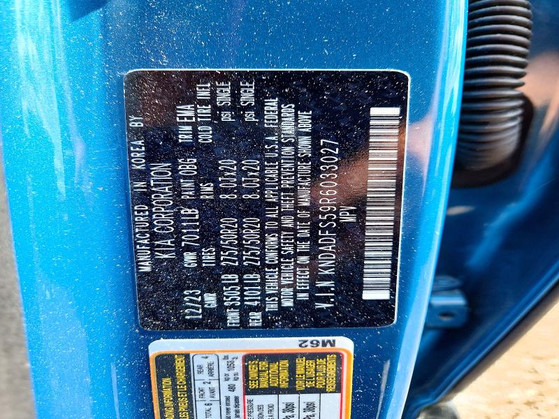 Продаж на аукціоні авто 2024 Kia Ev9, vin: KNDADFS59R6033027, номер лоту: 57004426