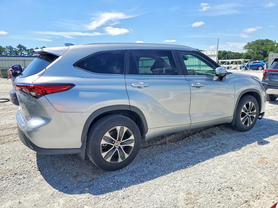 58323946 :رقم المزاد ، 5TDKDRBH1PS020592 vin ، 2023 Toyota Highlander مزاد بيع