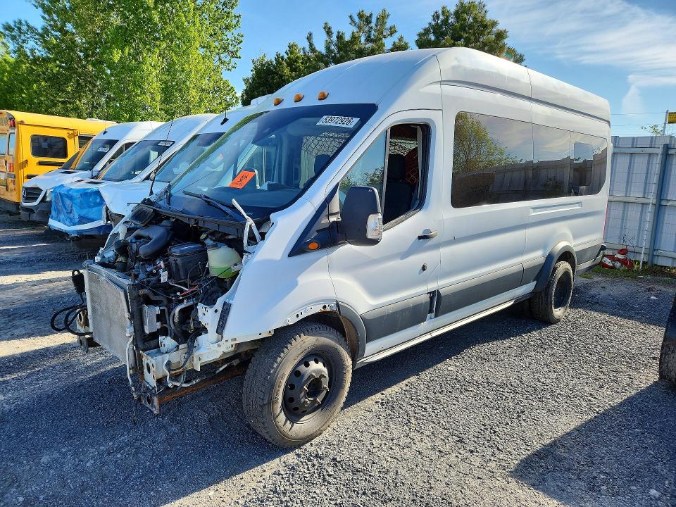 53972926 :رقم المزاد ، 1FBVU4XM0HKA54607 vin ، 2017 Ford Transit مزاد بيع