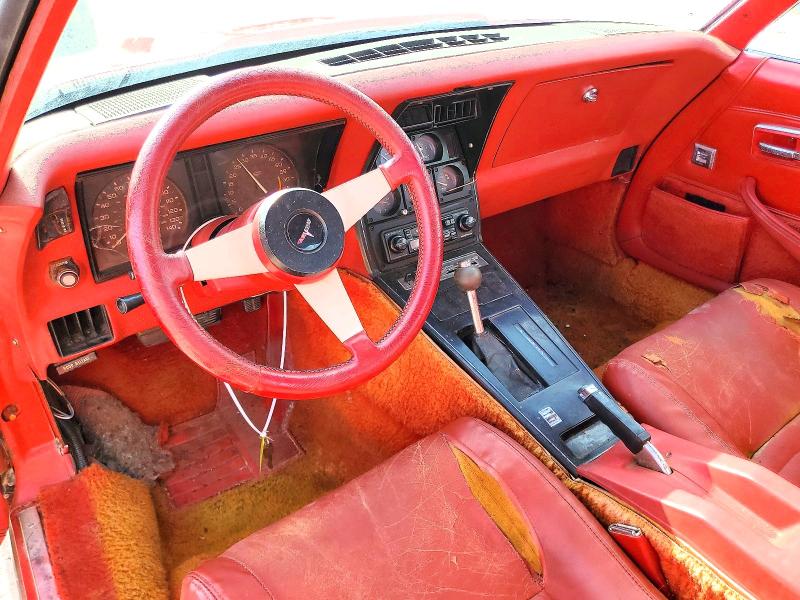 Продажа на аукционе авто 1979 Chevrolet Corvette Rwd, vin: 1Z8749S443183, номер лота: 57343476