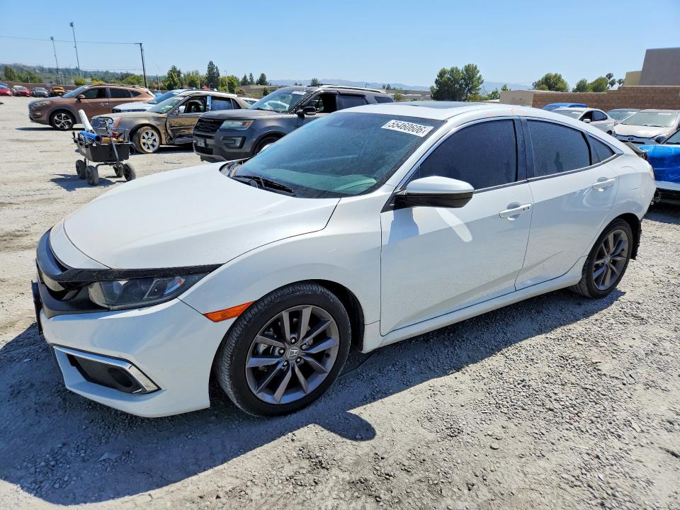 Auction sale of the 2021 Honda Civic, vin: 19XFC1F3XME205072, lot number: 55460606