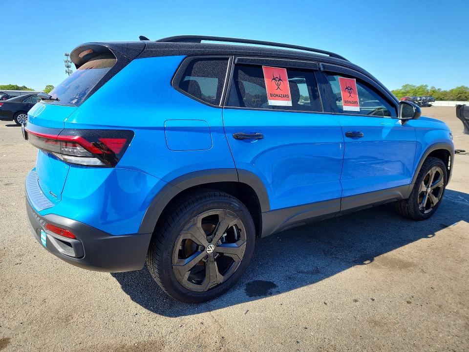 Продажа на аукционе авто 2025 Volkswagen Taos, vin: 3VV2C7B28SM014317, номер лота: 54900876