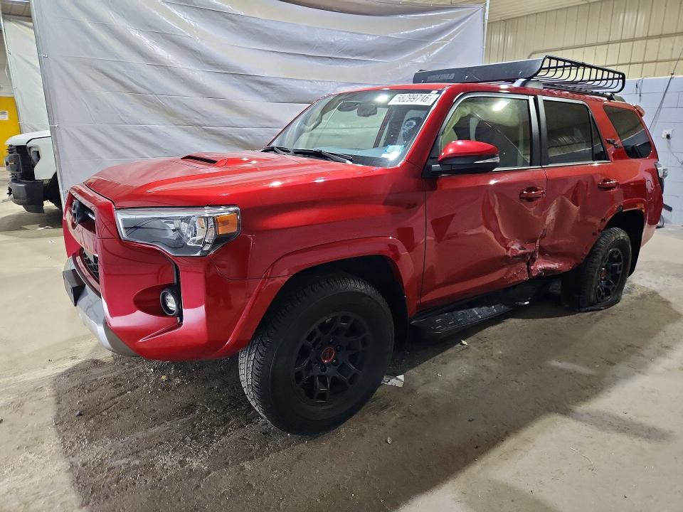 2024 Toyota 4runner მანქანა იყიდება აუქციონზე, vin: JTERU5JR4R6305660, აუქციონის ნომერი: 58299746