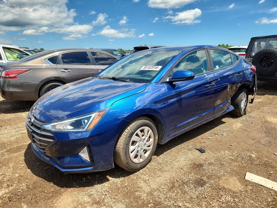 Aukcja sprzedaży 2019 Hyundai Elantra, vin: 5NPD74LFXKH498119, numer aukcji: 58103916