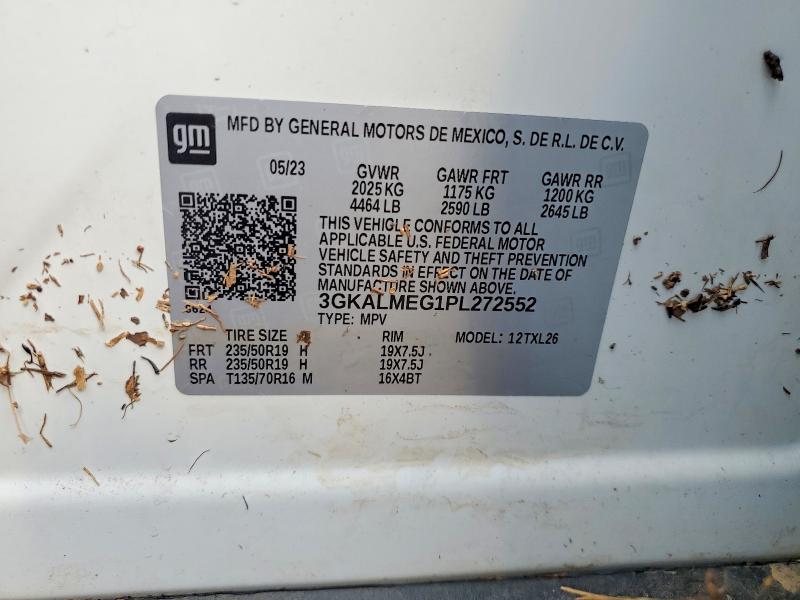 Aukcja sprzedaży 2023 Gmc Terrain, vin: 3GKALMEG1PL272552, numer aukcji: 58779146