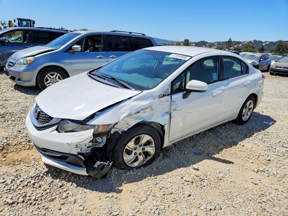 Auction sale of the 2015 Honda Civic, vin: 19XFB2F52FE285464, lot number: 57594866