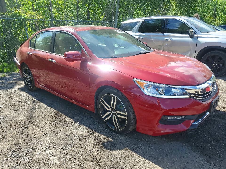 2017 Honda Accord მანქანა იყიდება აუქციონზე, vin: 1HGCR2F52HA811596, აუქციონის ნომერი: 56306876
