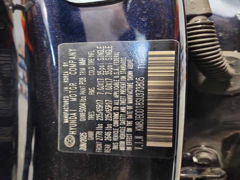 Продажа на аукционе авто 2025 Hyundai Tucson, vin: KM8JBDD18SU373805, номер лота: 54101656