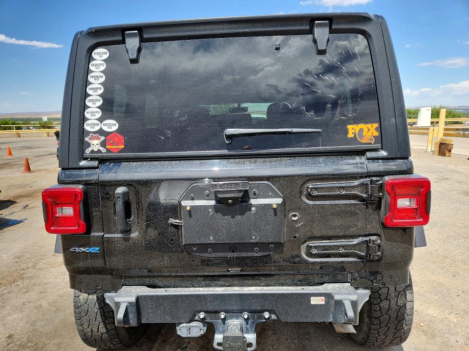 55311096 :رقم المزاد ، 1C4JJXR6XNW123195 vin ، 2022 Jeep Wrangler Unlimited مزاد بيع
