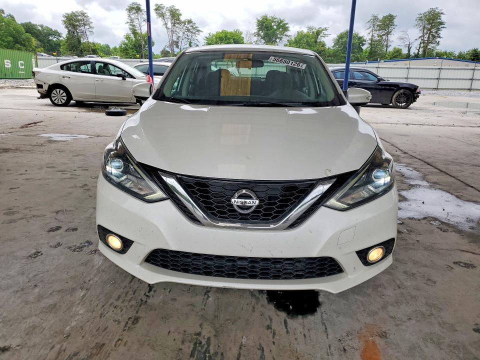 56650126 :رقم المزاد ، 3N1AB7AP8HY400654 vin ، 2017 Niss Sentra Sr Manual مزاد بيع