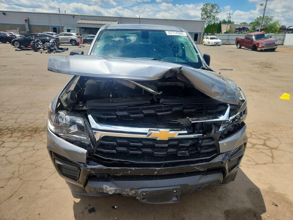 2021 Chevrolet Colorado მანქანა იყიდება აუქციონზე, vin: 1GCGTBEN0M1261179, აუქციონის ნომერი: 57714386