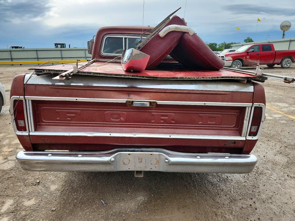 1967 Ford F100 მანქანა იყიდება აუქციონზე, vin: F10YRB16704000000, აუქციონის ნომერი: 55605526