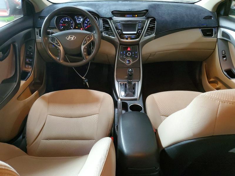 58018686 :رقم المزاد ، 5NPDH4AEXFH637839 vin ، 2015 Hyundai Elantra مزاد بيع