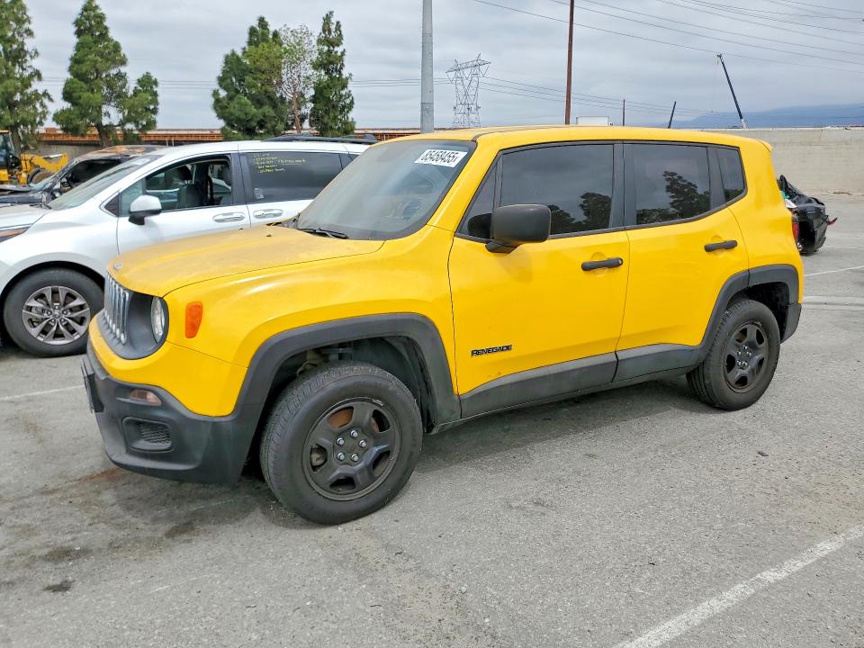85458455 :رقم المزاد ، ZACCJBAB3JPH78097 vin ، 2018 Jeep Renegade مزاد بيع