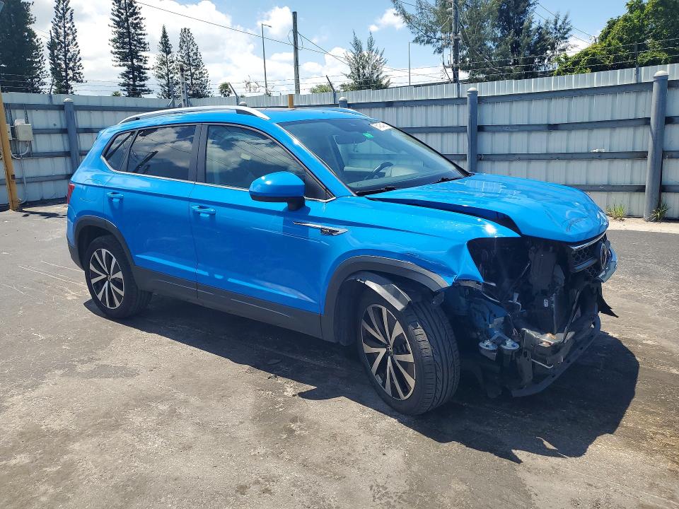 2023 Volkswagen Taos მანქანა იყიდება აუქციონზე, vin: 3VVEX7B23PM377522, აუქციონის ნომერი: 58436406