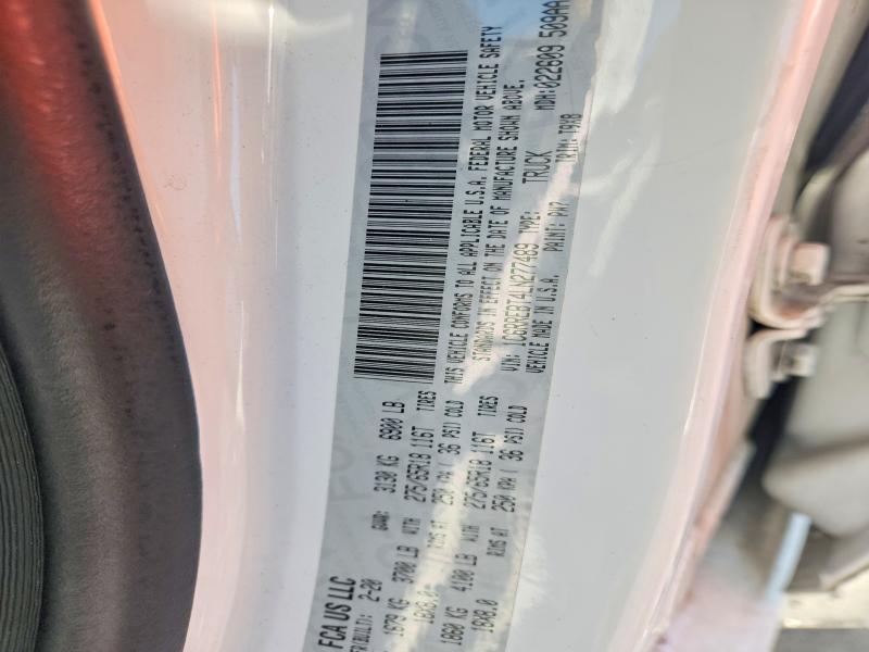 2020 Ram 1500 მანქანა იყიდება აუქციონზე, vin: 1C6RREBT4LN277489, აუქციონის ნომერი: 56486156