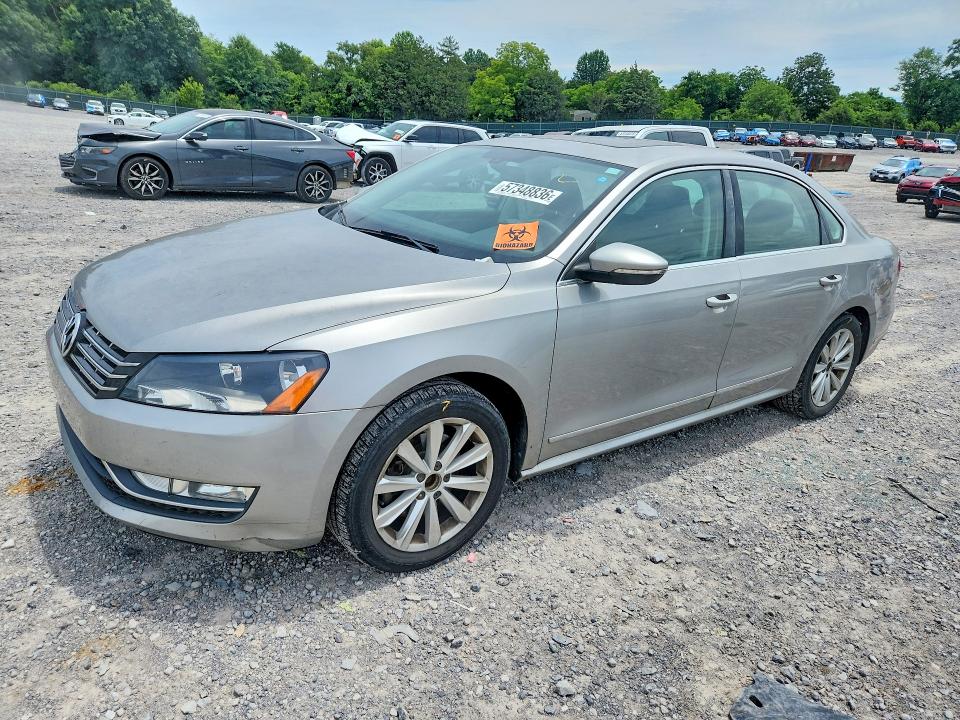 2012 Volkswagen Passat მანქანა იყიდება აუქციონზე, vin: 1VWCP7A36CC029206, აუქციონის ნომერი: 57348836