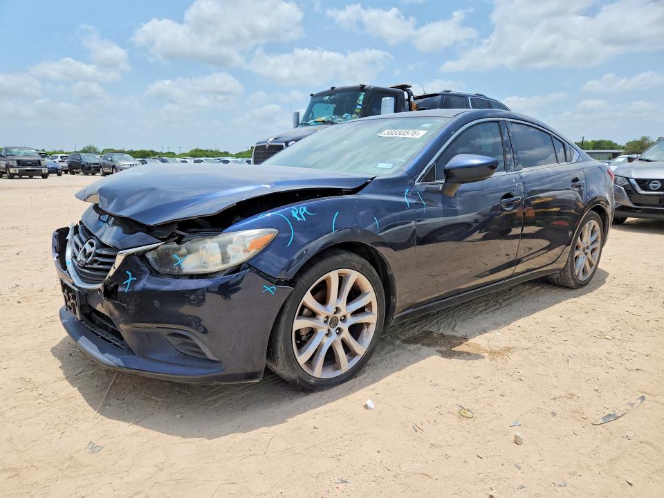 Продажа на аукционе авто 2016 Mazda 6, vin: JM1GJ1V52G1449402, номер лота: 58550576