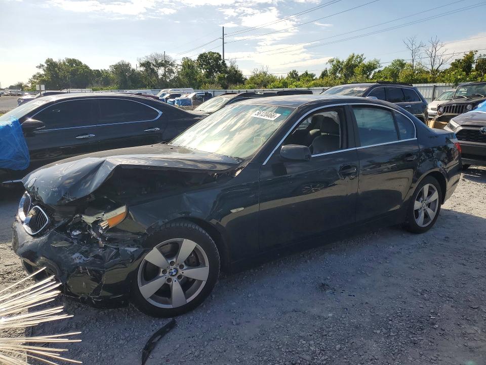 2007 Bmw 530 მანქანა იყიდება აუქციონზე, vin: WBANF73557CY17569, აუქციონის ნომერი: 56120466
