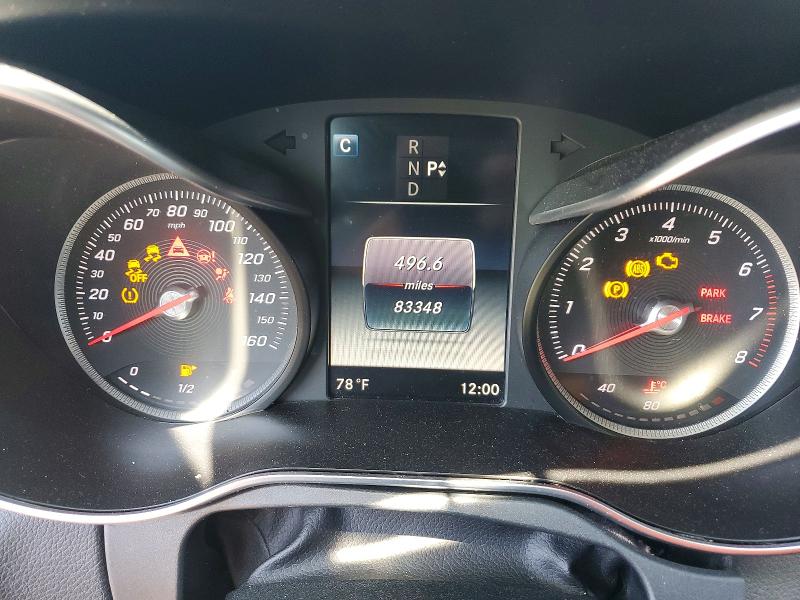55845356 :رقم المزاد ، 55SWF4KB9HU186521 vin ، 2017 Mercedes-benz C مزاد بيع