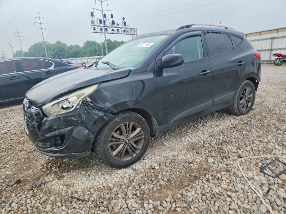 2015 Hyundai Tucson მანქანა იყიდება აუქციონზე, vin: KM8JU3AGXFU989556, აუქციონის ნომერი: 58971496