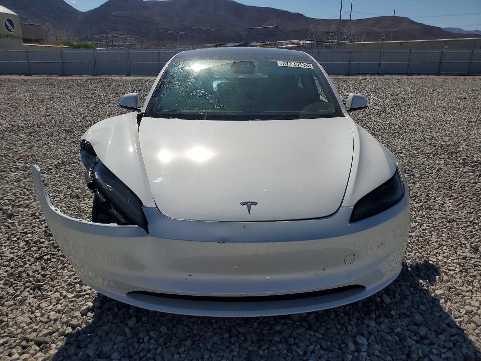 57735136 :رقم المزاد ، 5YJ3E1EA9RF767043 vin ، 2024 Tesla Model 3 مزاد بيع