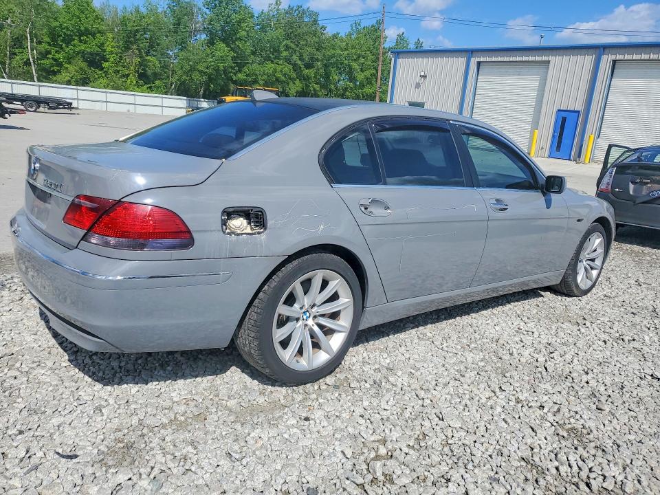 2007 Bmw 750 მანქანა იყიდება აუქციონზე, vin: WBAHN83557DT75151, აუქციონის ნომერი: 55416286